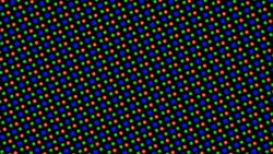 Structure des sous-pixels RVB