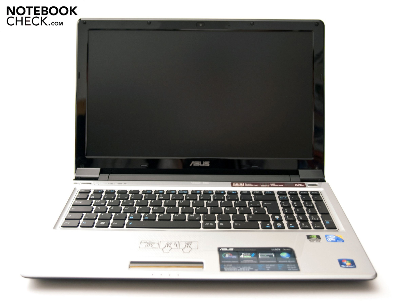 Critique du Asus UL50Vt - Notebookcheck.fr