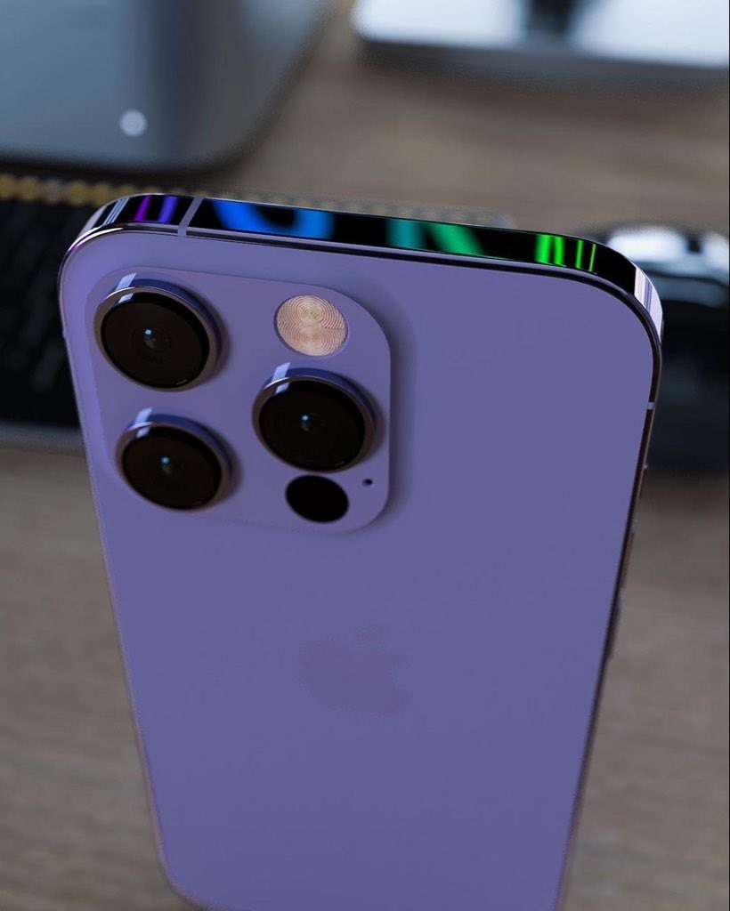 Apple l'iPhone 14 Pro et l'iPhone 14 Pro Max se parent de violet dans des  rendus conceptuels incroyablement réalistes réalisés par des fans -   News