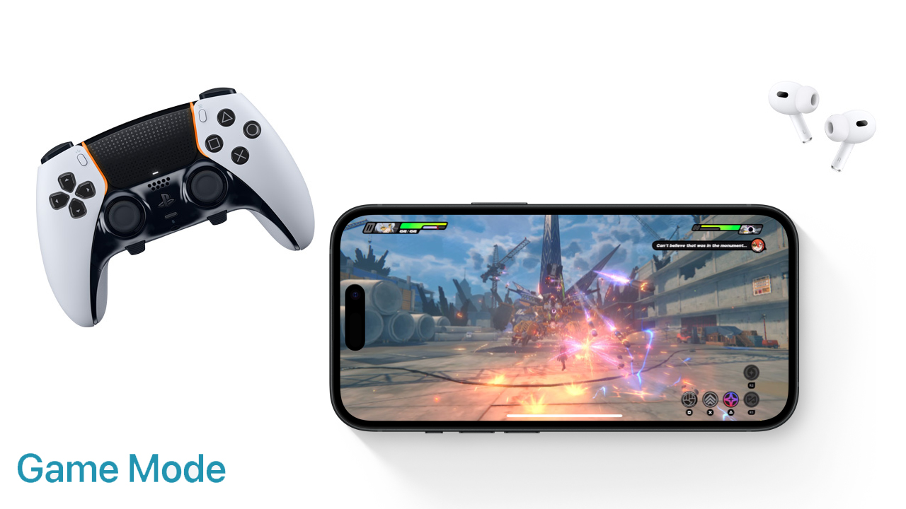 iOS 18 Game Mode aims to make games faster and improve the responsiveness of connected devices on iPhone