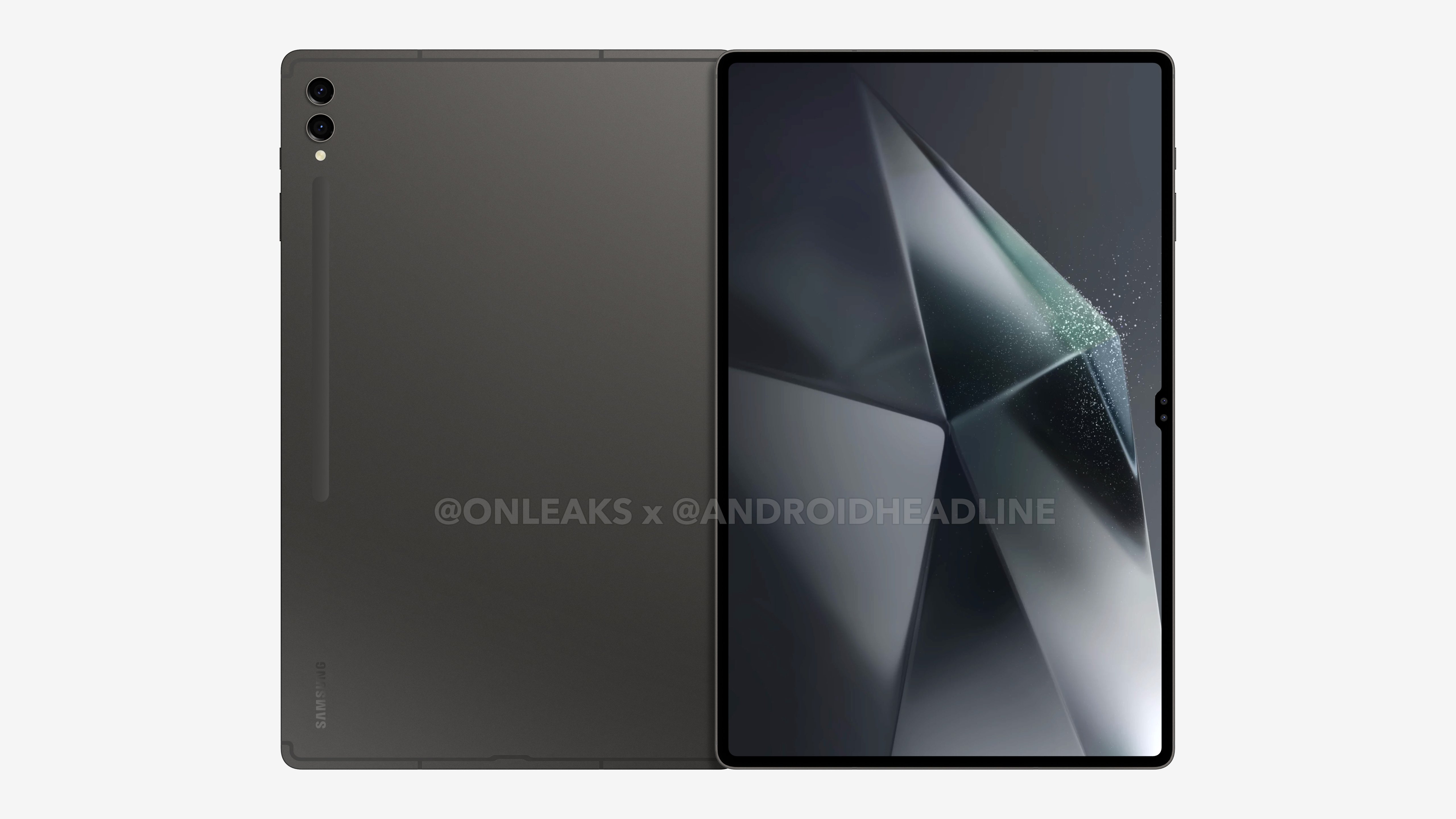 Samsung Galaxy Tab S10 Ultra: The new renders do not reveal any major design changes