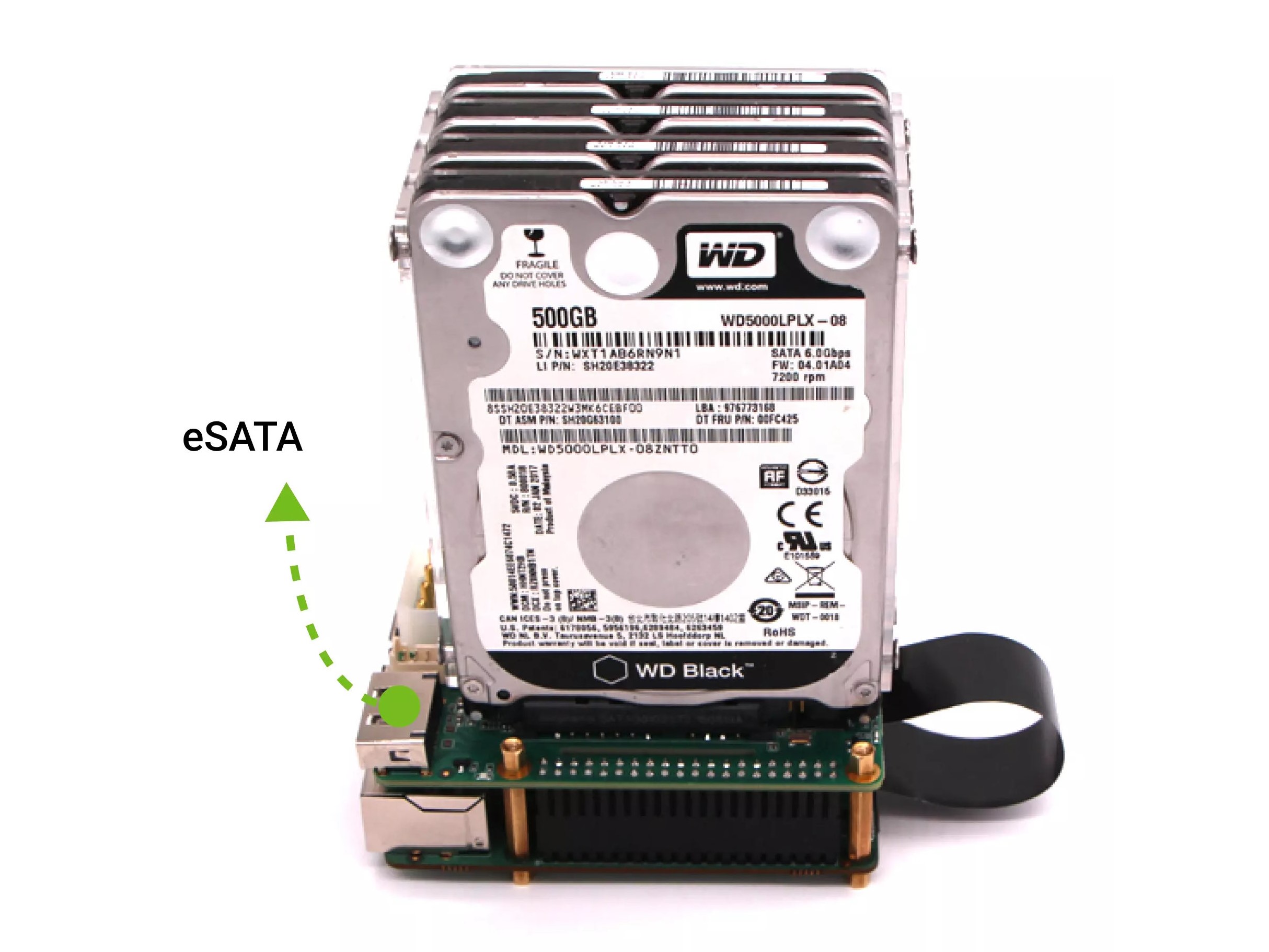 Radxa Penta SATA La Carte D Extension Permet De Transformer