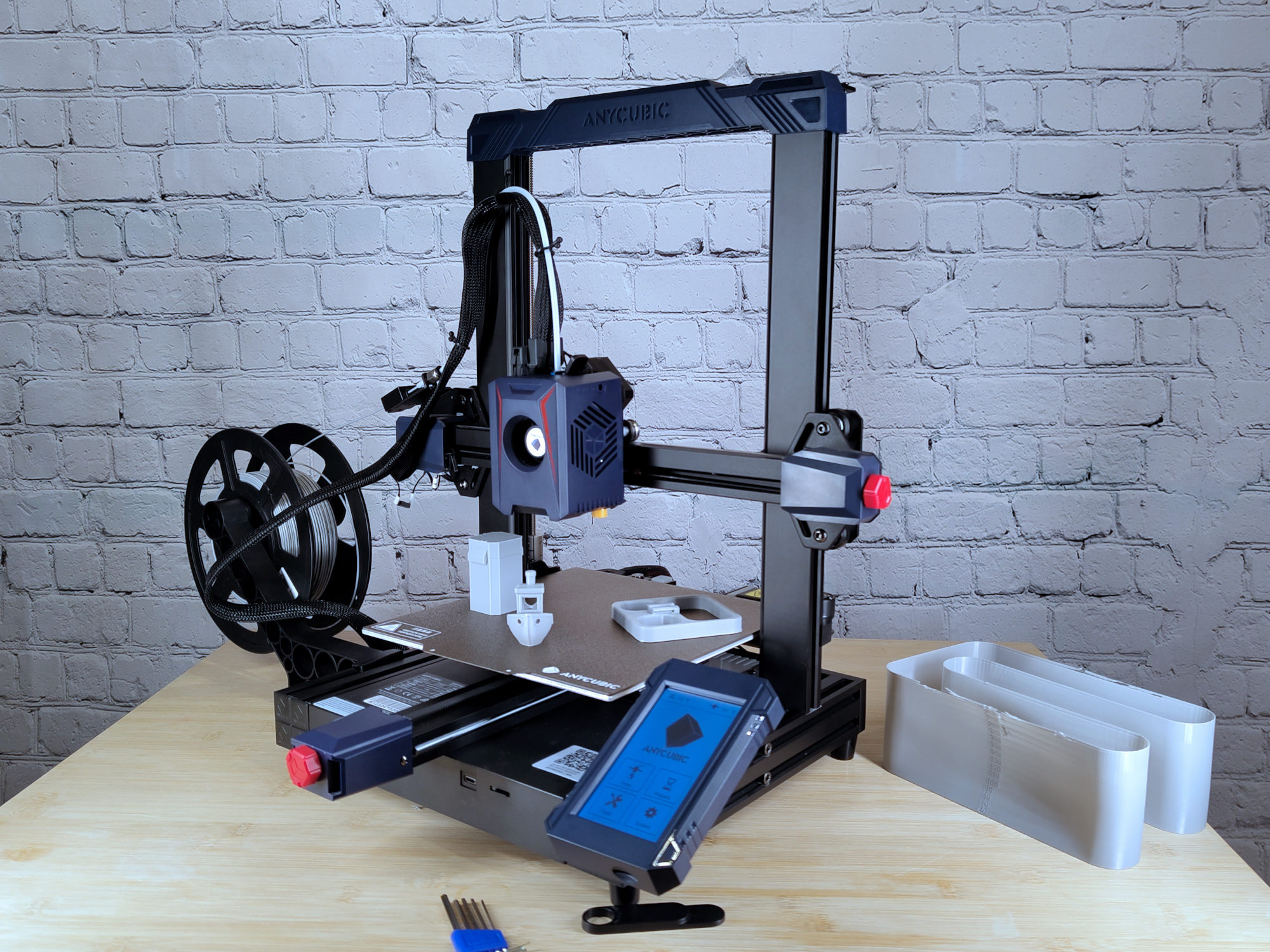 Kobra Anycubique 3D Imprimante avec extrudeuse à entraînement direct