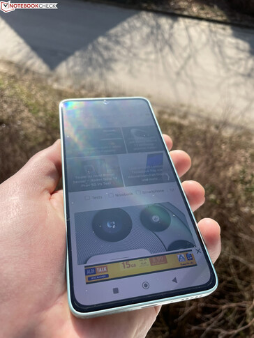 Utilisation en extérieur (source de l'image : Manuel Masiero)