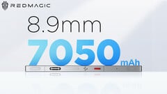 Le RedMagic 10 Pro dispose d&#039;une plus grande batterie sans être plus épais que le 9S Pro (Image source : RedMagic - edited)