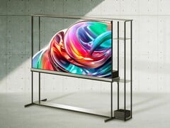 Le LG Signature OLED T peut passer du mode transparent au mode opaque. (Source de l&#039;image : LG)