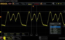 Fréquence PWM à la luminosité minimale