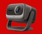 Projecteur Jmgo N3 Ultimate 4K avec pied intégré et système optique 3 en 1 en finition grise