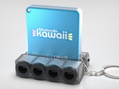 Le &quot;Kawaii&quot; sera doté d&#039;une station d&#039;accueil personnalisée permettant de connecter jusqu&#039;à quatre manettes Gamecube. (Source : BitBuilt)