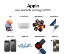 Apple introduira de nombreuses nouveautés en 2025, comme le résume Mark Gurman, analyste chez Bloomberg. (Source de l'image : @theapplehub, édité)