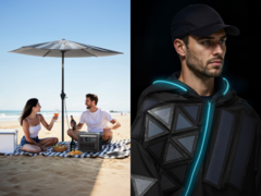 Anker a dévoilé le Solix Solar Umbrella et le Solix Solar Cloak. (Source de l&#039;image : Anker)