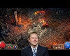 Elon Musk a avoué avoir triché dans Path of Exile 2 et Diablo 4. (Source des images : Pixabay, Tumisu / YouTube, WoldGamerSK)