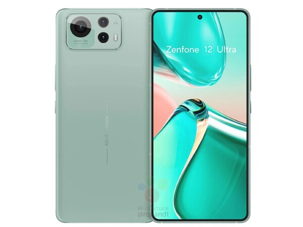 Le Zenfone 12 Ultra sera disponible en trois couleurs, dont le vert. (Source de l'image : Winfuture)