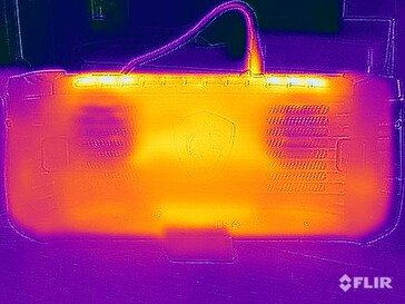 Test de résistance aux températures de surface (dos)