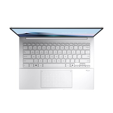 Clavier et pavé tactile de l'Asus Zenbook 14. (Source de l'image : Asus)