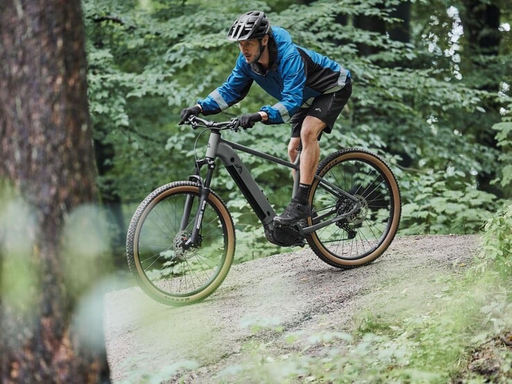 Le VTT électrique Crivit Peak 709 (Source : Lidl)