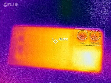 Carte thermique - dos