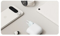 Le nouveau chargeur 45 W de Google sera probablement lancé le 13 août aux côtés du Pixel 9 Pro XL, de la Pixel Watch 3 et d&#039;autres nouveaux appareils Pixel. (Source de l&#039;image : Google via @MysteryLupin)