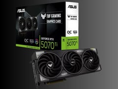 Asus GeForce RTX 5070 Ti Tuf O16G listing (Image source : TopAChat)