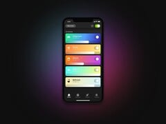 L&#039;application Philips Hue pourrait bientôt prendre en charge les widgets. (Source de l&#039;image : Philips)