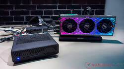 Minisforum MS-A1 et Minisforum DEG1 eGPU Dock avec la Nvidia GeForce RTX 4090