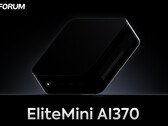 Minisforum Elimite Mini AI370 sera équipé de Ryzen AI 9 HX 370 (Image source : Minisforum - edited)