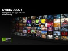 La dernière technologie d&#039;upscaling de Nvidia, DLSS 4, est désormais prise en charge dans plus de 100 jeux et applications. (Source de l&#039;image : Nvidia)