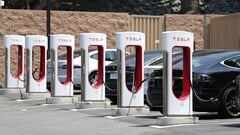 Tesla annonce une solution de file d&#039;attente virtuelle pour lutter contre les affrontements entre conducteurs sur les sites de superchargeurs (Source d&#039;image : Tesla)