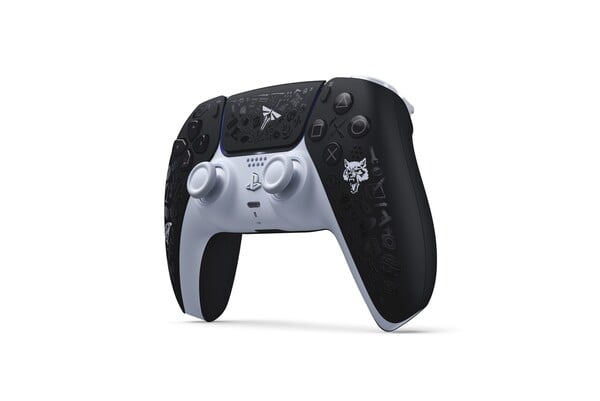 La manette sans fil DualSense The Last of Us Limited Edition comporte des icônes de trophées imprimées sur la face de la manette. (Source de l'image : Sony)