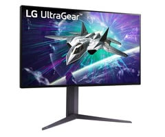 L&#039;UltraGear 27GR95UM est un nouveau moniteur de jeu haut de gamme. (Source de l&#039;image : LG)