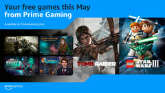 Amazon Prime Gaming propose 10 jeux gratuits pour mai 2024 (Image source : Amazon)