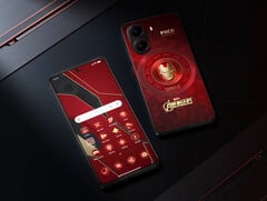 Le Poco X7 Pro Iron Man Edition est disponible dans le monde entier, contrairement à certains des précédents smartphones de Xiaomi sur le thème Marvel. (Source de l&#039;image : Xiaomi)