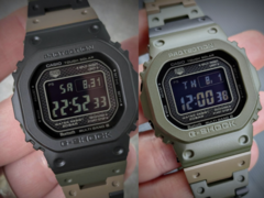 Les éditions Casio G-SHOCK GMW-B5000 inspirées du camouflage par B5K Customs. (Source de l&#039;image : B5K Customs via Instagram)