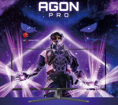 L&#039;AGON PRO AG346UCD est l&#039;un des nombreux moniteurs incurvés de 34 pouces dotés d&#039;une dalle QD-OLED 1440p et 175 Hz. (Source de l&#039;image : AOC)