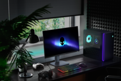 Le moniteur de jeu Alienware AW2725DM (photo) prend en charge les technologies Nvidia G-Sync et AMD FreeSync. (Source de l&#039;image : Alienware)