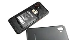 Le Galaxy XCover6 Pro en action. (Source de l&#039;image : Notebookcheck)