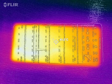 Carte thermique avant