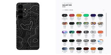 Galaxy S25 Dbrand skins (Image source : Dbrand)