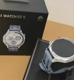 La Watch GT 5 a déjà été déballée en Chine. (Source de l&#039;image : Bilibili)