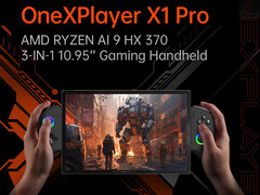 Le OneXPlayer X1 Pro est un ordinateur de poche surdimensionné. (Source de l&#039;image : One-Netbook)