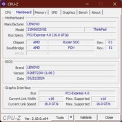 Carte mère CPU-Z