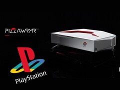 Pizza Hut propose un chauffe-pizza imprimable en 3D pour la PS5, qui peut être placé directement sur la console. (Source de l&#039;image : Pizza Hut)