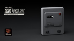 Le Retro Power Bank est l&#039;un des nombreux appareils d&#039;inspiration rétro créés par AYANEO. (Source de l&#039;image : AYANEO)