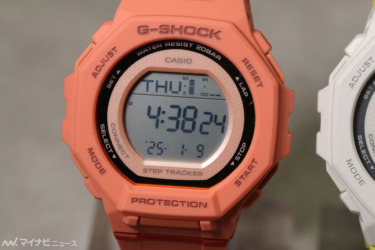 La montre Casio G-Shock GMD-B300SC-4. (Source de l'image : Mynavi News)