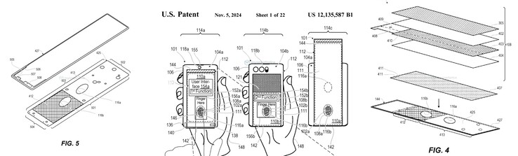 Motorola déploie sa nouvelle propriété intellectuelle. (Source : USPTO via MySmartPrice)