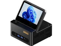 Le mini PC G-Flip est équipé d&#039;un écran pliable (Source de l&#039;image : Aoostar)