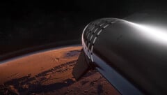 La première mission du vaisseau spatial vers Mars aura lieu en 2026 (Source : SpaceX)