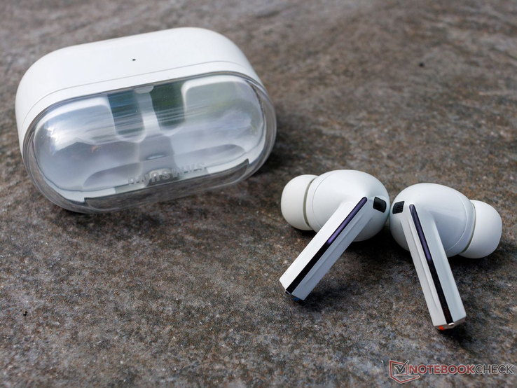 Samsung Galaxy Buds 3 White (image via Notebookcheck)