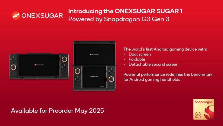 OneXSugar Sugar1 (Source : Qualcomm)