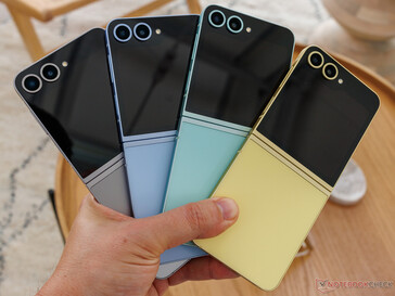 Galaxy Z Flip 6 couleurs. (Source de l'image : Notebookcheck)